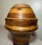 Unusual Vintage Handmade Modernist Turned Natural Wood Artisan Vase Sculpture For Sale In New York - Image 6 of 11