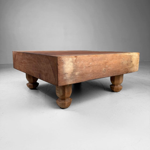 Brown Japanese Go-Ban Game Table, 1950s For Sale - Image 8 of 11