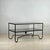 Smoked Glass 'Entretoise' 2-Tier Cocktail Table by Design Frères For Sale - Image 9 of 10