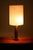 Table Lamp with Teak and Brass For Sale - Image 3 of 12
