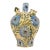 Vintage Double Spout Ceramic Jug With Hand Painted Florals For Sale