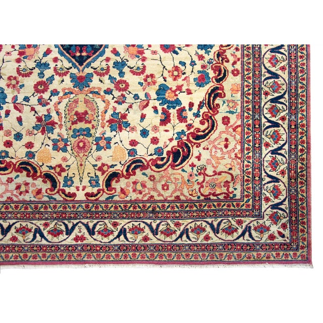 Persian Early 20th Century Tehran Rug For Sale - Image 3 of 15