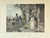 French Antique Goupil Photogravure “Premier Chapitre” After François-Edmond Outin, Paris, 1897 For Sale - Image 3 of 8