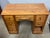 Cushman Style Vintage Maple Desk For Sale - Image 4 of 12