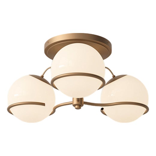 Mid-Century Modern Model 2042/3 Lamp with Glass by Gino Sarfatti for Astep For Sale