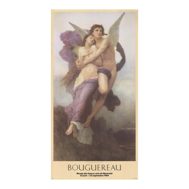William-adolphe Bouguereau the Seduction of Psyche, 1999 For Sale