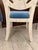 Bone Inlay Chair With Velvet Upholstery For Sale - Image 4 of 5