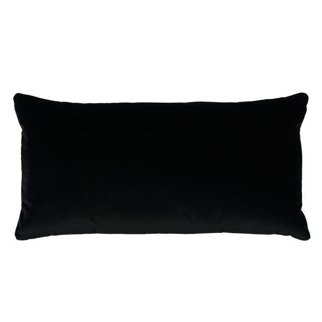 This pillow features Sabi Tiger Velvet with a knife edge finish. Sabi Tiger Stripe is a wildly chic abstract animal...