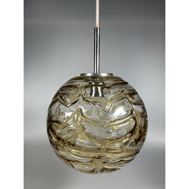 1960s/70s Globe Ceiling Lamp/Pendant Lamp by Doria Leuchten Germany Item: Globe Lamp Manufacturer: Doria Condition: Good...