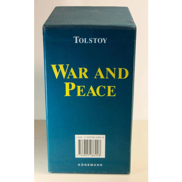 Mid-Century Modern 1999 Tolstoy, War and Peace, Four Volume Box Set, Hardback For Sale - Image 3 of 5