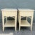 Cream Vintage Coastal Faux Bamboo Cream and Pink Nightstands by Thomasville - A Pair For Sale - Image 8 of 9