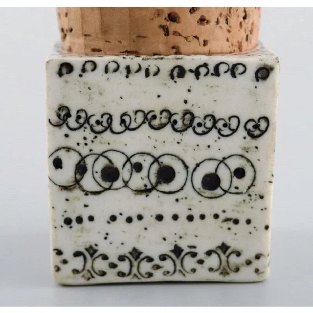 1950s Glazed Stoneware Jar by Linnea Rut Brijk, Finland For Sale - Image 5 of 7