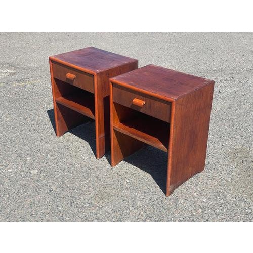 Vintage Teak Nightstands by Søren Willadsen, 1952, Set of 2 For Sale - Image 15 of 18