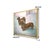 The product is a modernist painting featuring dachshund dogs, created by artist B. Schley in 2017. The painting is done on...