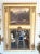 Early 1900's Italian Trumeau Mirror With Hand Painted Inset Top Panel and Gold Details For Sale In West Palm - Image 6 of 12