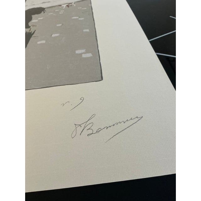 PIERRE BONNARD 1867 - 1947 LA PETITE BLANCHISSEUSE (B. 40) Lithograph printed in colors, 1896, signed in pencil and...