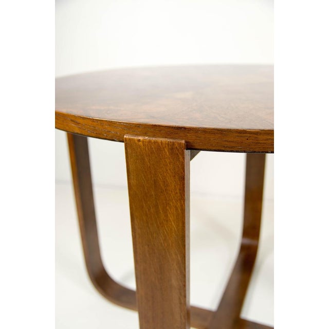 1930s Art Deco H 168 Coffee Table by J. Halabala for Up Zavody, 1930s For Sale - Image 5 of 12
