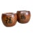 Japanese Wooden Hibachi, 1920s, Set of 2 For Sale