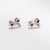 Elegant diamond drop earrings crafted in 9k white gold. Round brilliant cut diamonds range in size from 0.25 to 0.15...