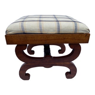 1920s Empire Style Ottoman For Sale