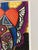 Framed Abstract "Addie's Song" Mixed-Media on Paper by Laurel Rosenberg For Sale - Image 4 of 6