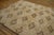 1930s Beige Cream Trellis-Lattice Folk Art Antique American Hooked Small Rug For Sale - Image 4 of 15