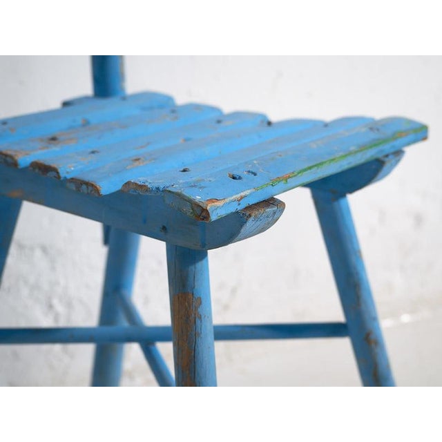 Antique School Chairs, 1920, Set of 4 For Sale - Image 10 of 18