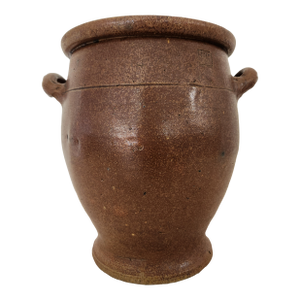 Antique Large French Olive Pot Crock