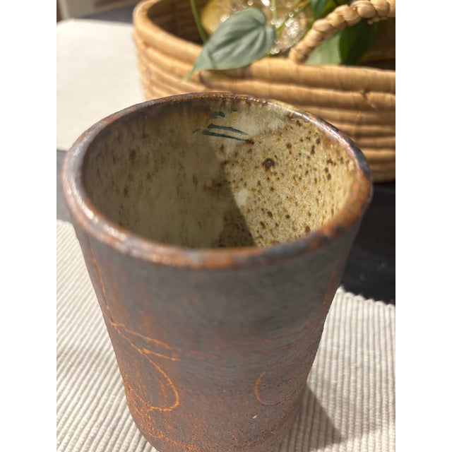Vintage Mid-Century Modern Studio Stoneware Pottery For Sale In San Diego - Image 6 of 8
