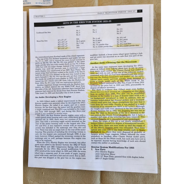 1930s Vintage Gilbert Erector Zeppelin Airship Blimp Model For Sale - Image 11 of 11