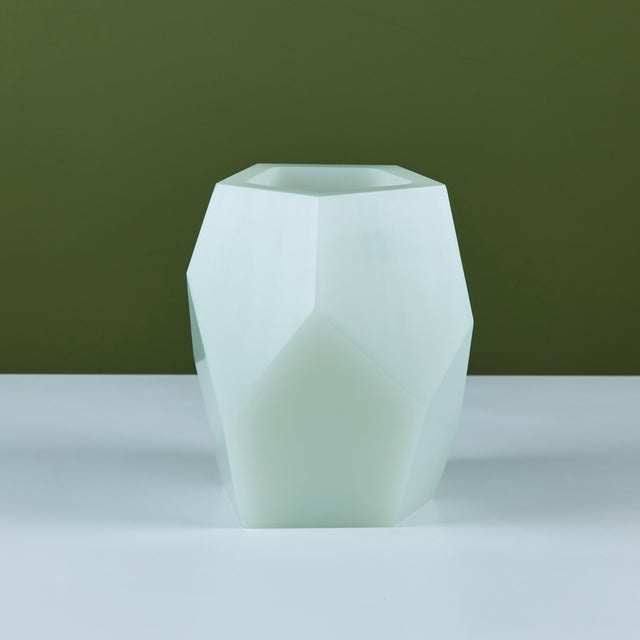 Robert Kuo Facet Vase For Sale - Image 12 of 12