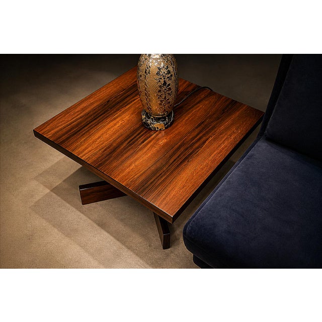 "Chanceler" Side Tables in Rosewood and Metal, Jorge Zalszupin, 1960s For Sale - Image 11 of 18