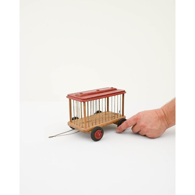 20th Century French Wooden Toy Car For Sale - Image 16 of 18