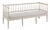 19th Century Swedish Gustavian Original Blue Gray Painted Pine Bench For Sale