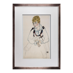 Egon Schiele Lithograph "The Artist's Wife", Signed, Limited Edition