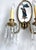 Gold Pair Chinoiserie Eglomise Mirrored Sconces - E F Caldwell For Sale - Image 8 of 16