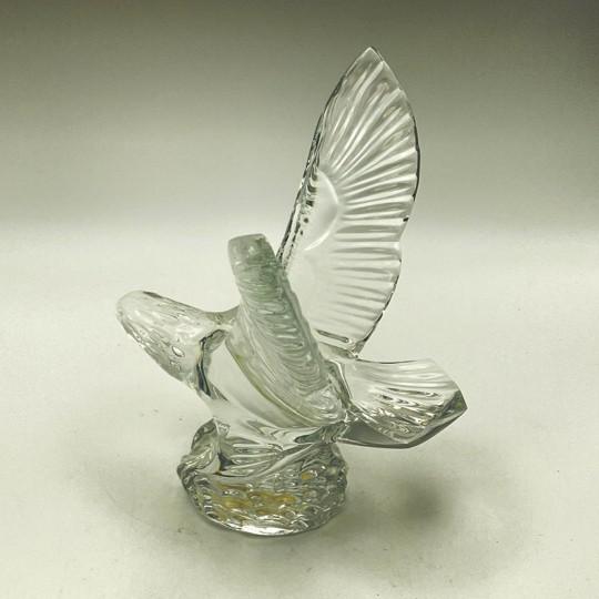 Waterford Crystal Fred Curtis Sculpture/Figurine - Eagle With Outstretched Wings (Vintage, Model #105153) For Sale - Image 10 of 18
