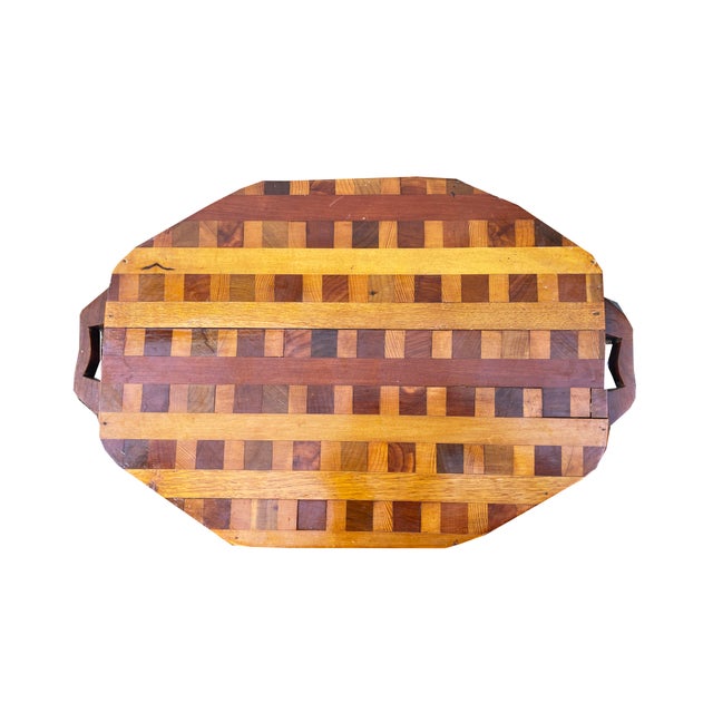 1960s Folk-Art Style Drink Tray. For Sale In New York - Image 6 of 6