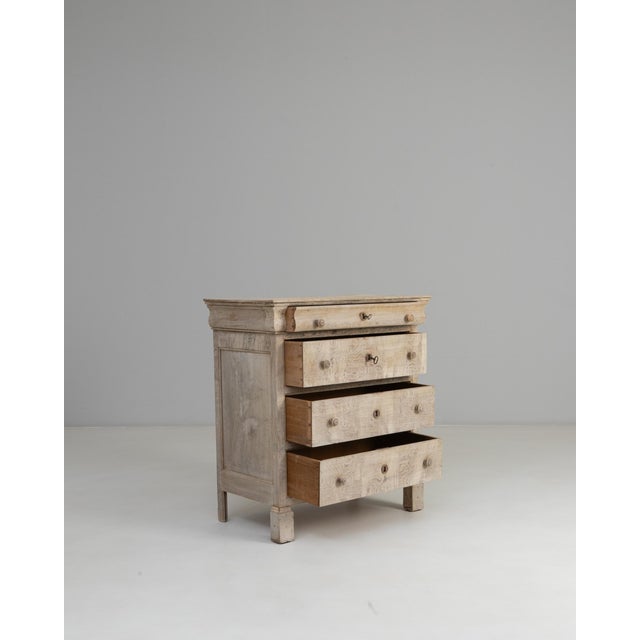 Late 19th Century 1880s French Gustavian Oak Chest of Drawers For Sale - Image 5 of 18