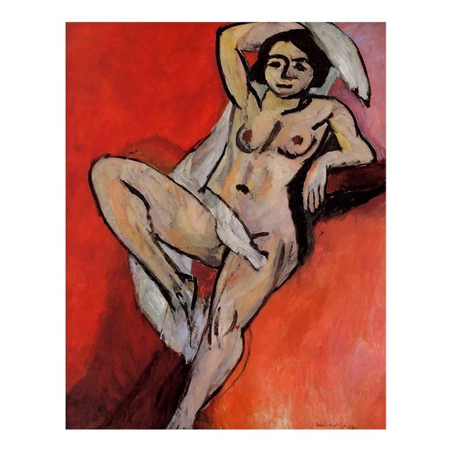 Matisse Nude With a White Scarf l.e Numbered Giclee For Sale