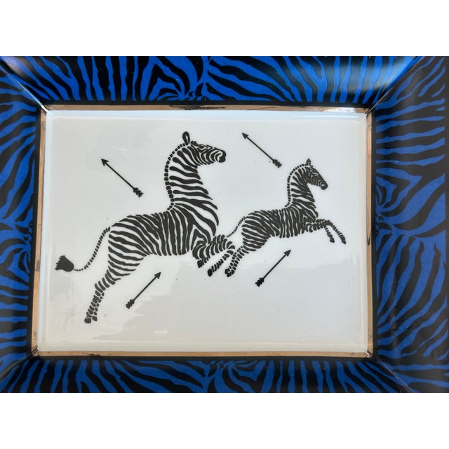 The House of Scalamandre Scalamandre Zebra Dish Catchall For Sale - Image 4 of 6