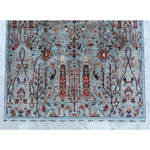 Contemporary Bidjar Tree of Life Hand-Knotted Wool Rug For Sale - Image 12 of 12