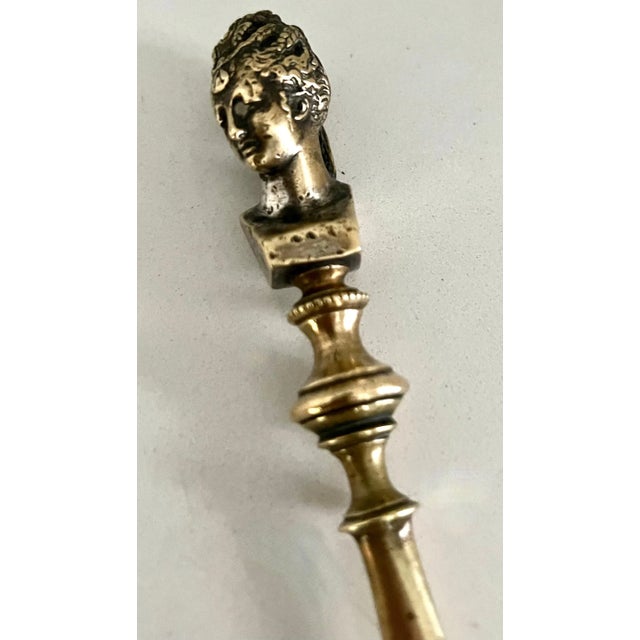 A wonderful 19th century letter opener acquired in Paris France. The piece has the bust of a period lady at the top and is...