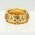 Modern 1990s Temple St. Clair Diamond Flower Band Ring in 18k Yellow Gold, Size 6.25 For Sale - Image 3 of 9