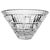 Mikasa Mikasa Times Square Lead Crystal Centerpiece Bowl 10.75", Japan, C. 2001–2004 For Sale - Image 4 of 11