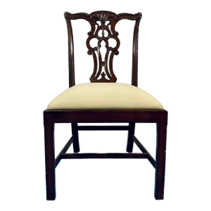 Maitland-Smith Mahogany Chippendale Customizable Dining Chair (Sets Available)