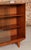 Brown Mid-Century Modern Glass Fronted Teak Bookcase, 1960s For Sale - Image 8 of 9