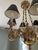Traditional Vintage Solid Brass Swan Chandelier – 6‑Light – Empire Style – Excellent Condition For Sale - Image 3 of 6