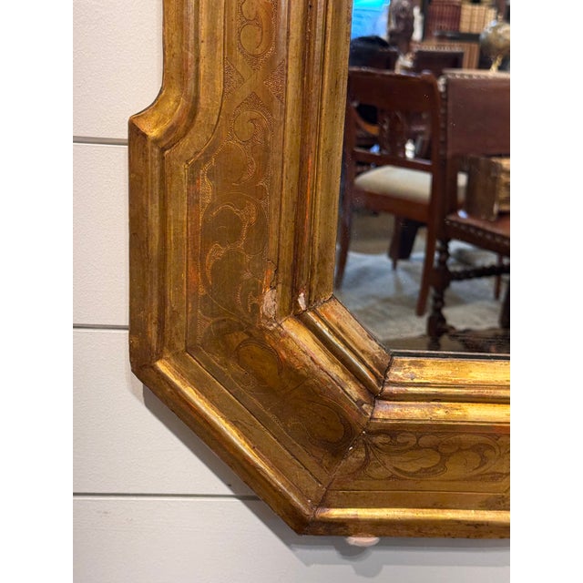 19th Century Italian Carved Mirror For Sale - Image 9 of 16