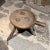 Wood 1900s French Milking Stool Rustic Farmhouse For Sale - Image 7 of 8